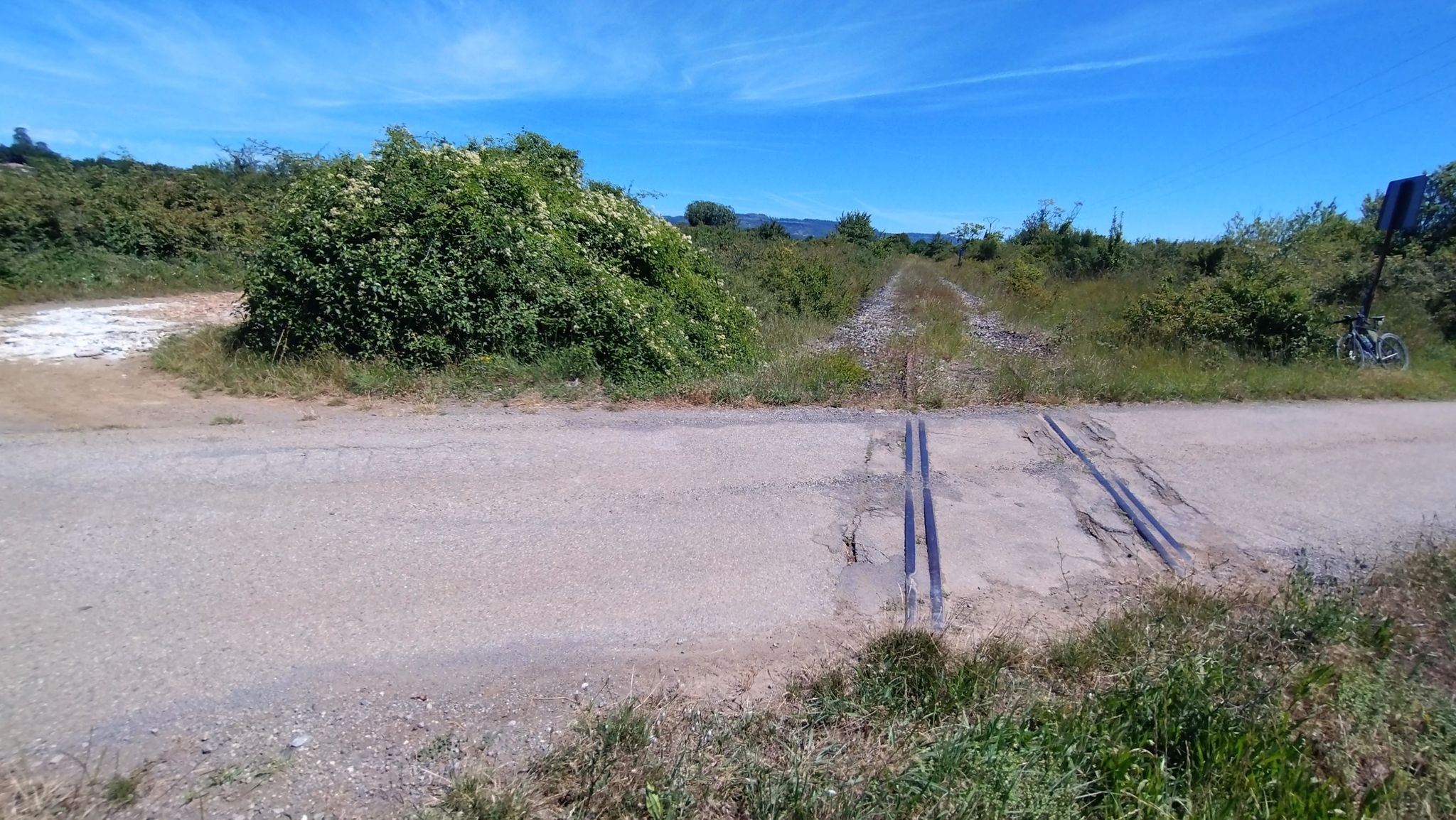 Bahnlinie Alès - Le Teil (an der Rhone) über Vogüé