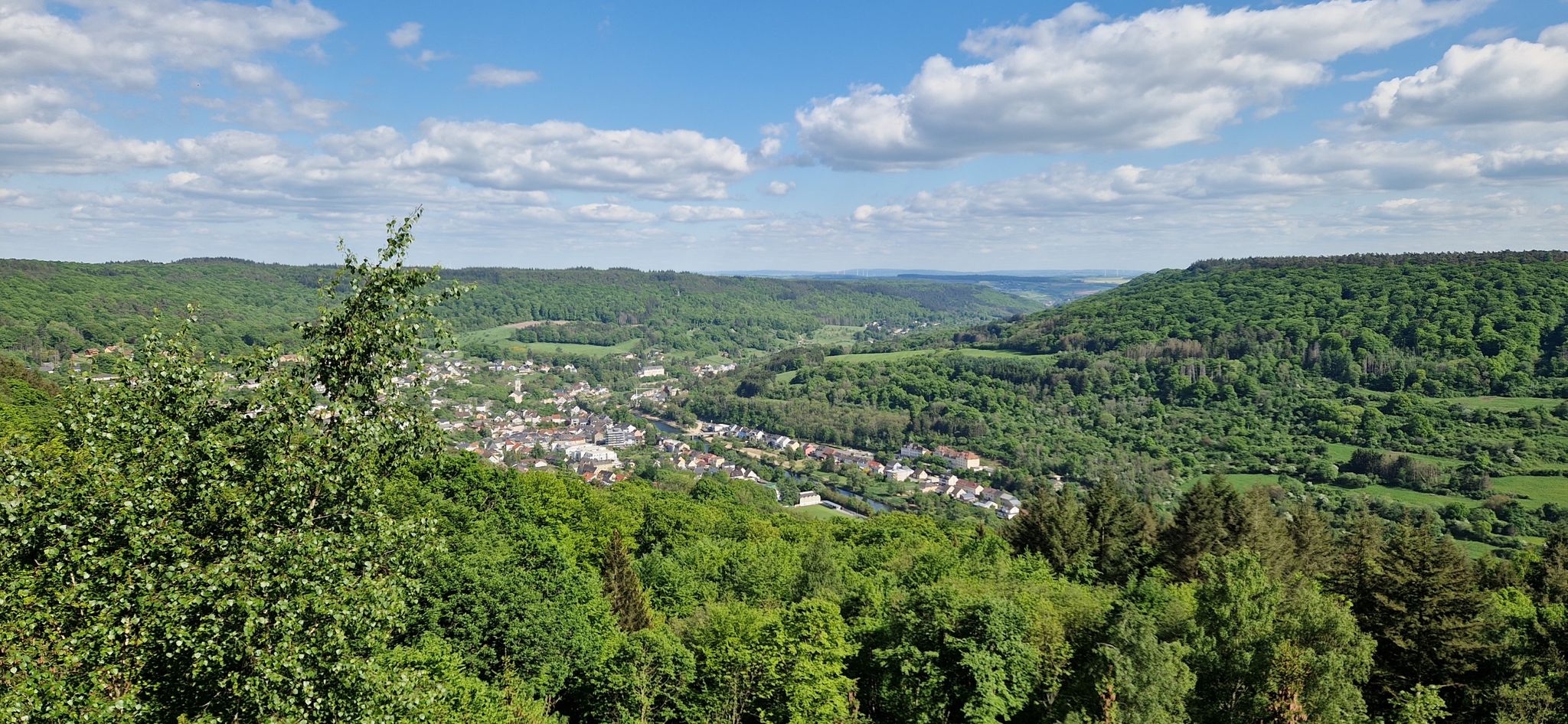 chicer Ausblick auf Bollendorf