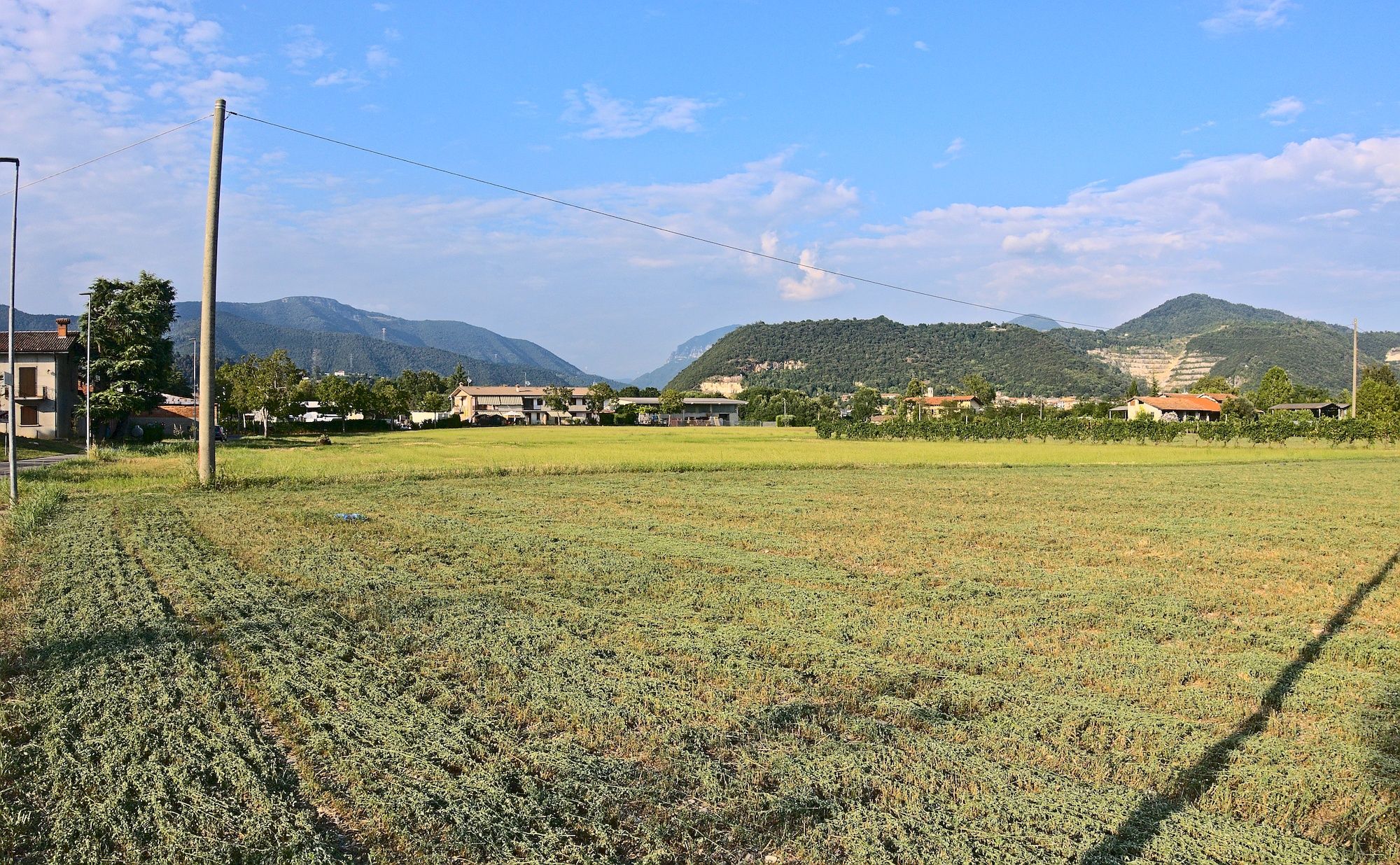 Zufahrt auf Trescore Balneario