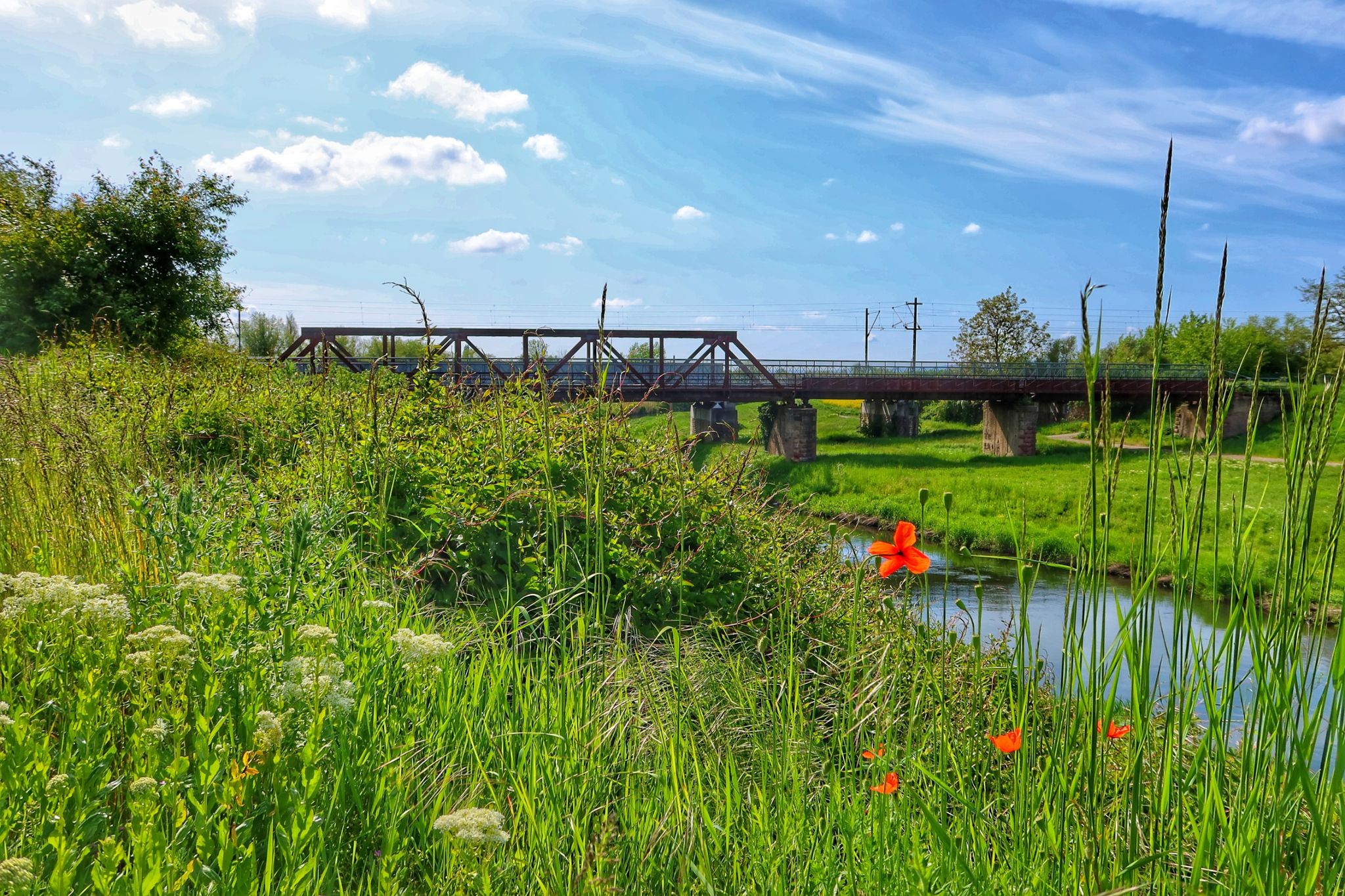 Unstrutbrücke bei Artern