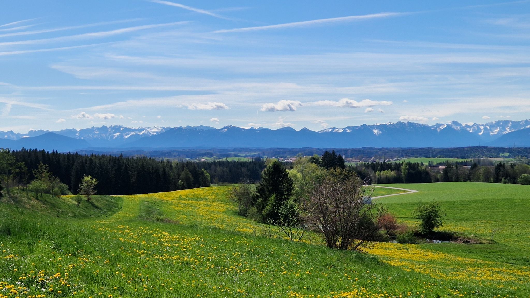 Sensantionelles Panorama in Monatshausen