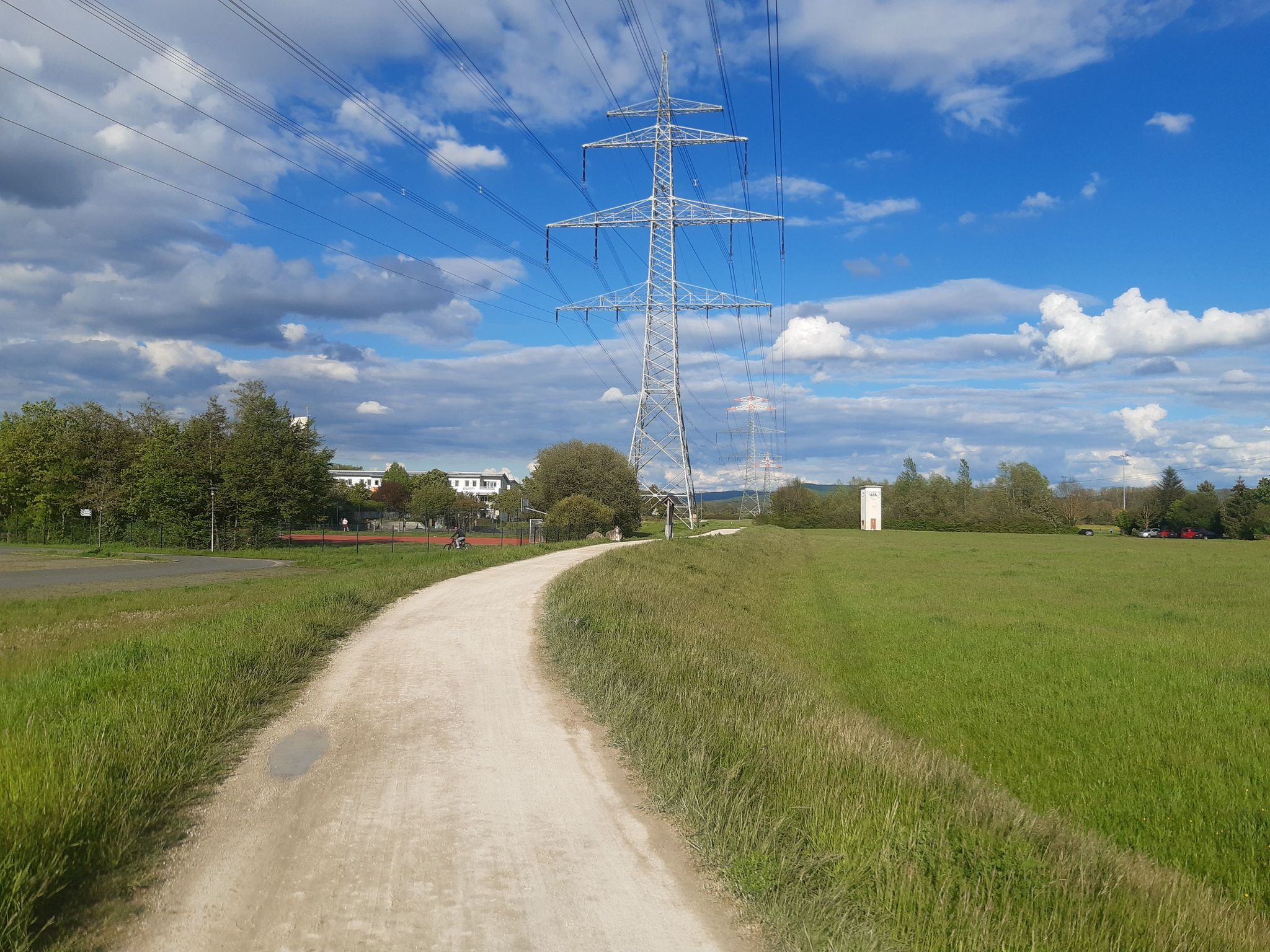 Dammweg in Gundelsheim