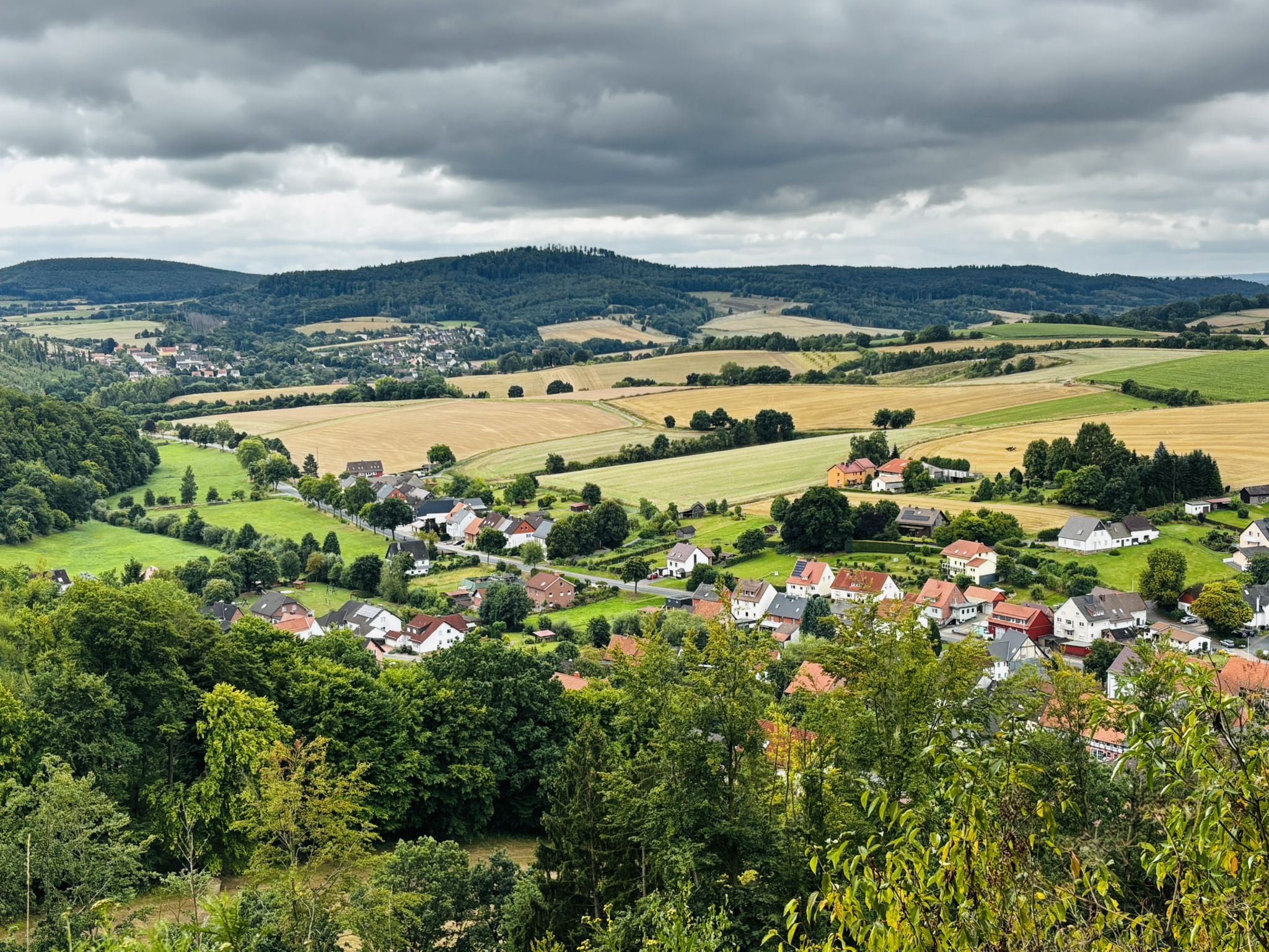 Blick auf Delliehausen