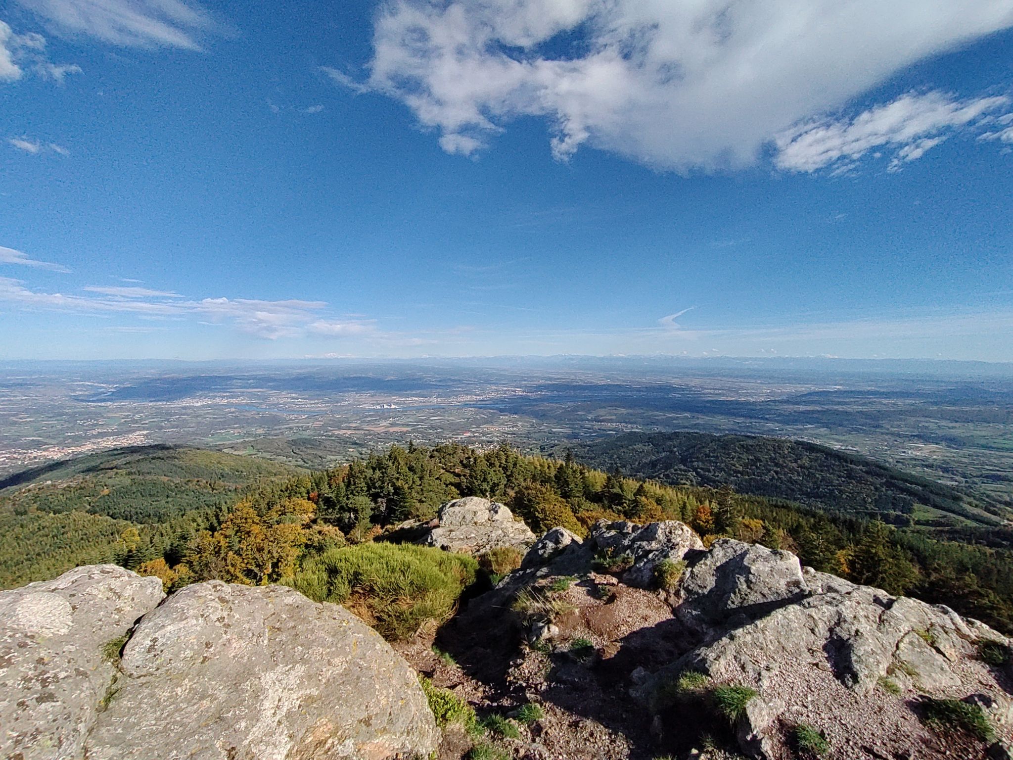 Vue depuis les 3 dents