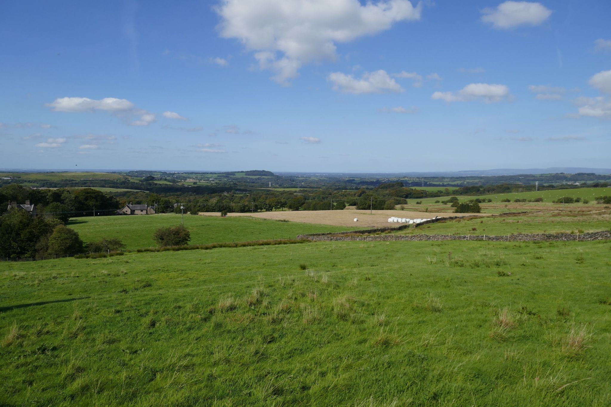 View of the Lancashire countryside from Tockholes