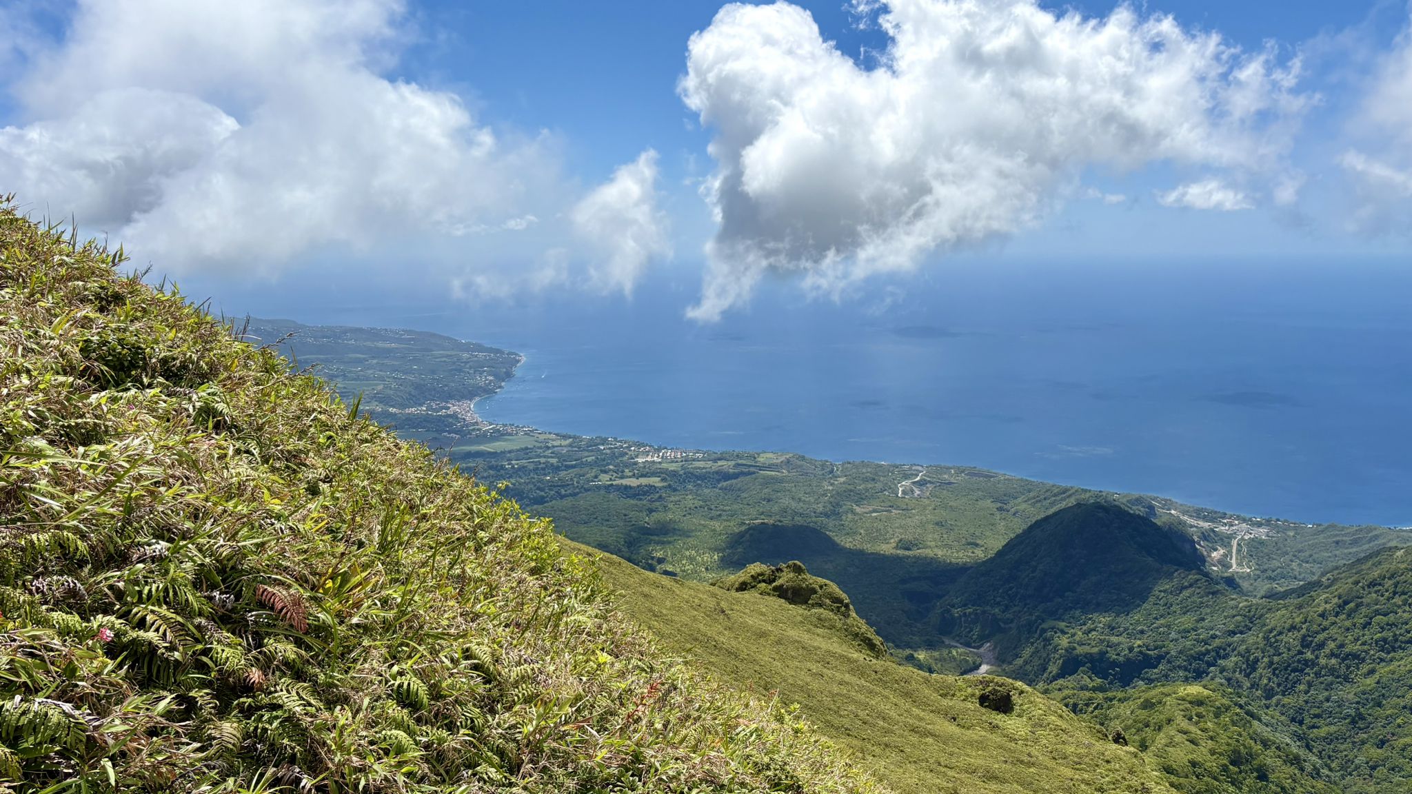 Le bord de mer côté Caraïbe