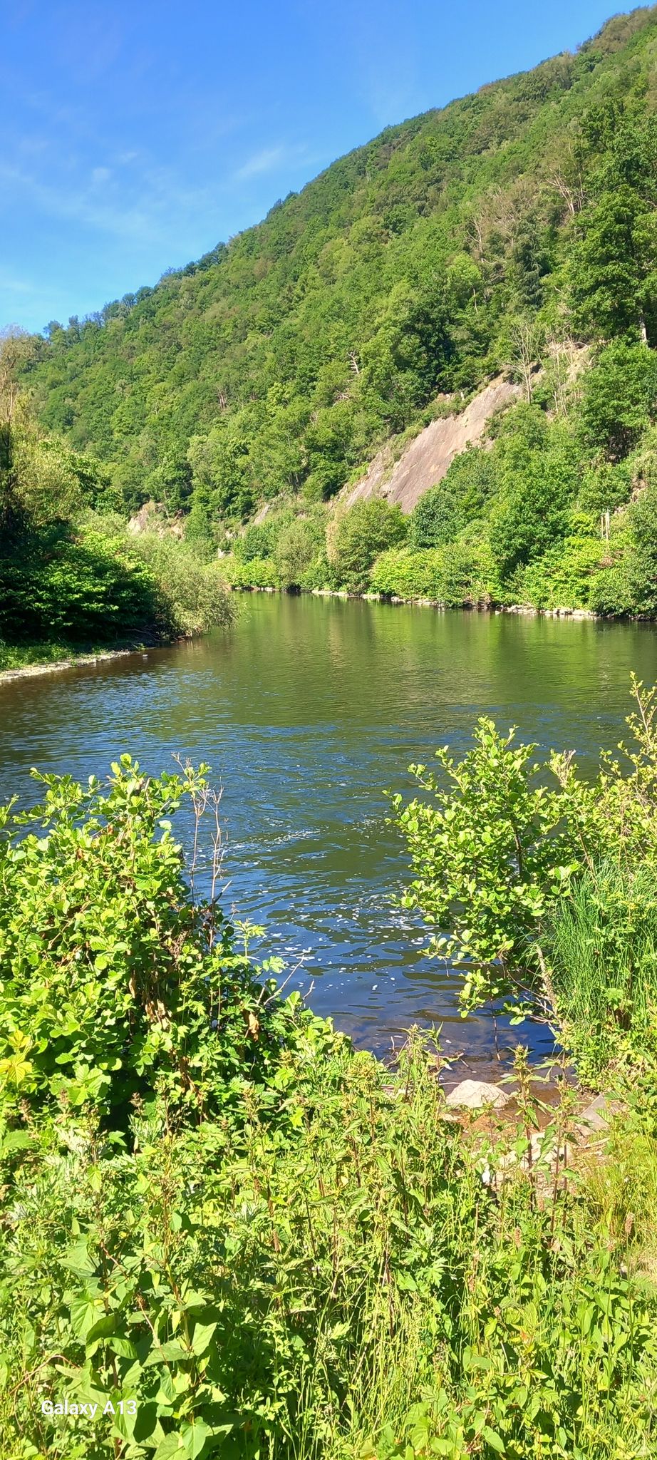 Die Lenne in Werdohl. 