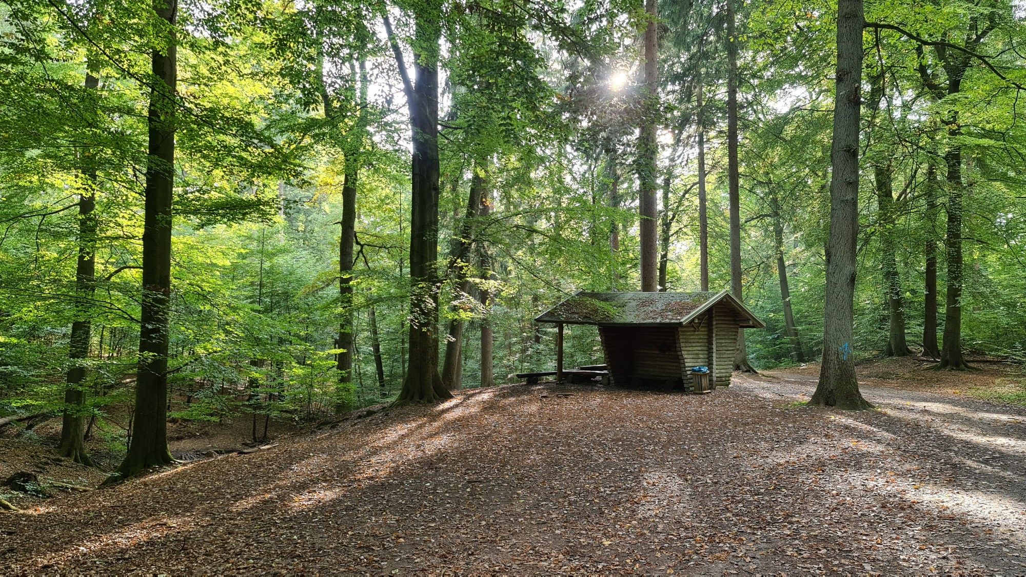 malerischer Rastplatz
