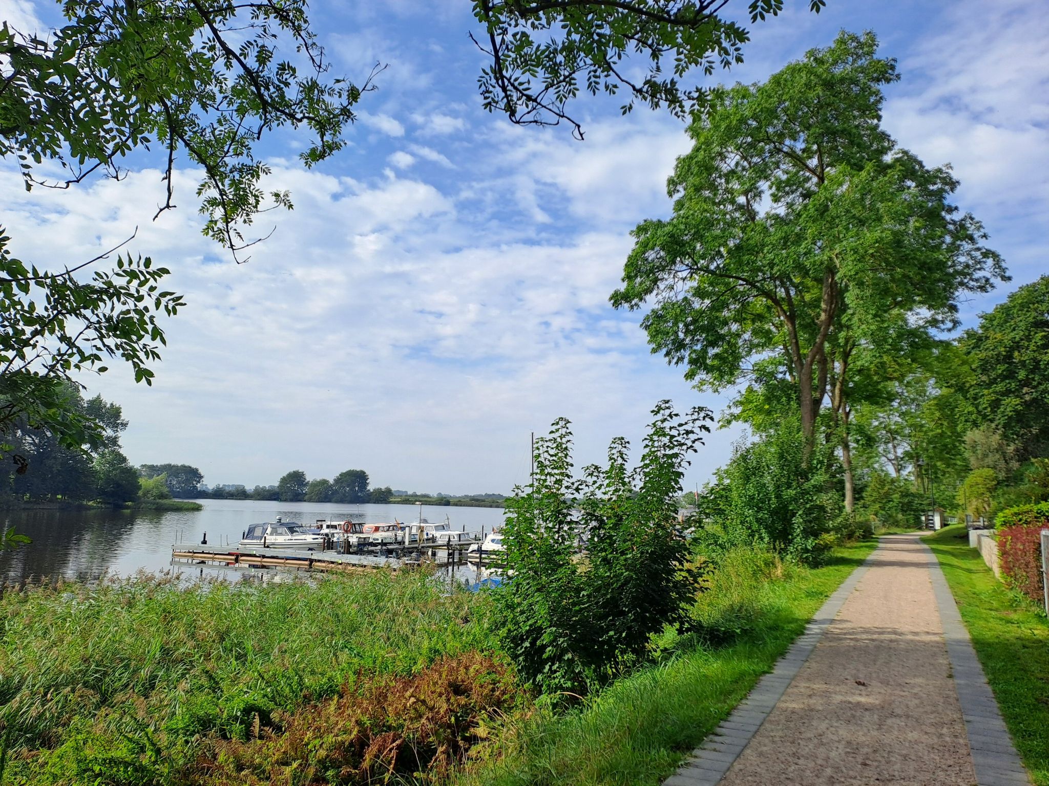 Eiderhafen in Stapel