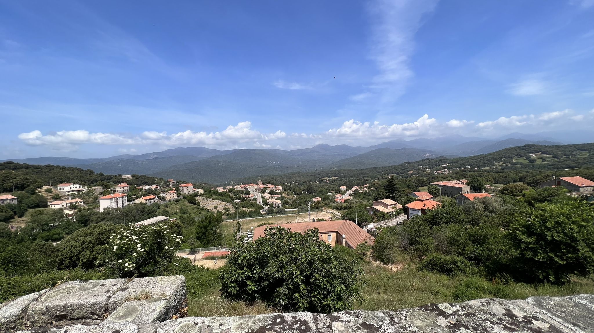 Blick auf Petreto-Bicchisano