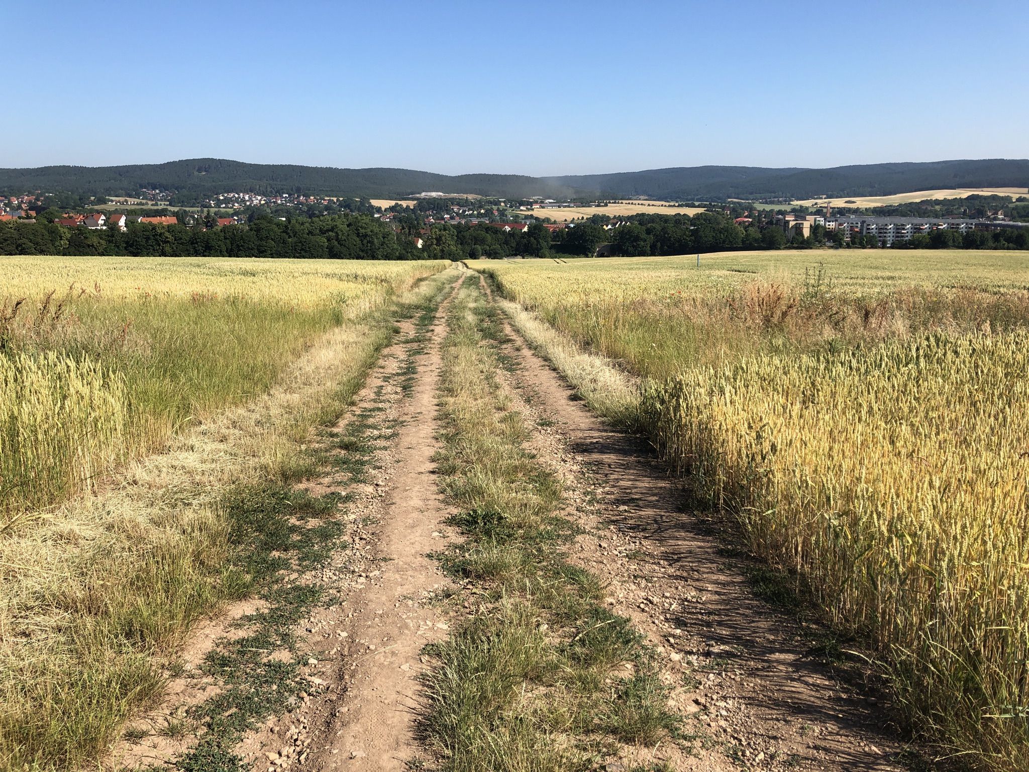 Aufstieg nach Pößneck