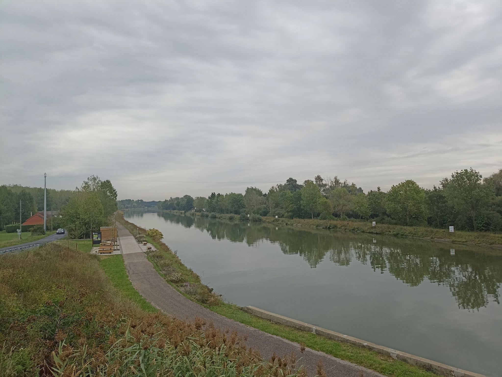 Fin du parcours , la Lys