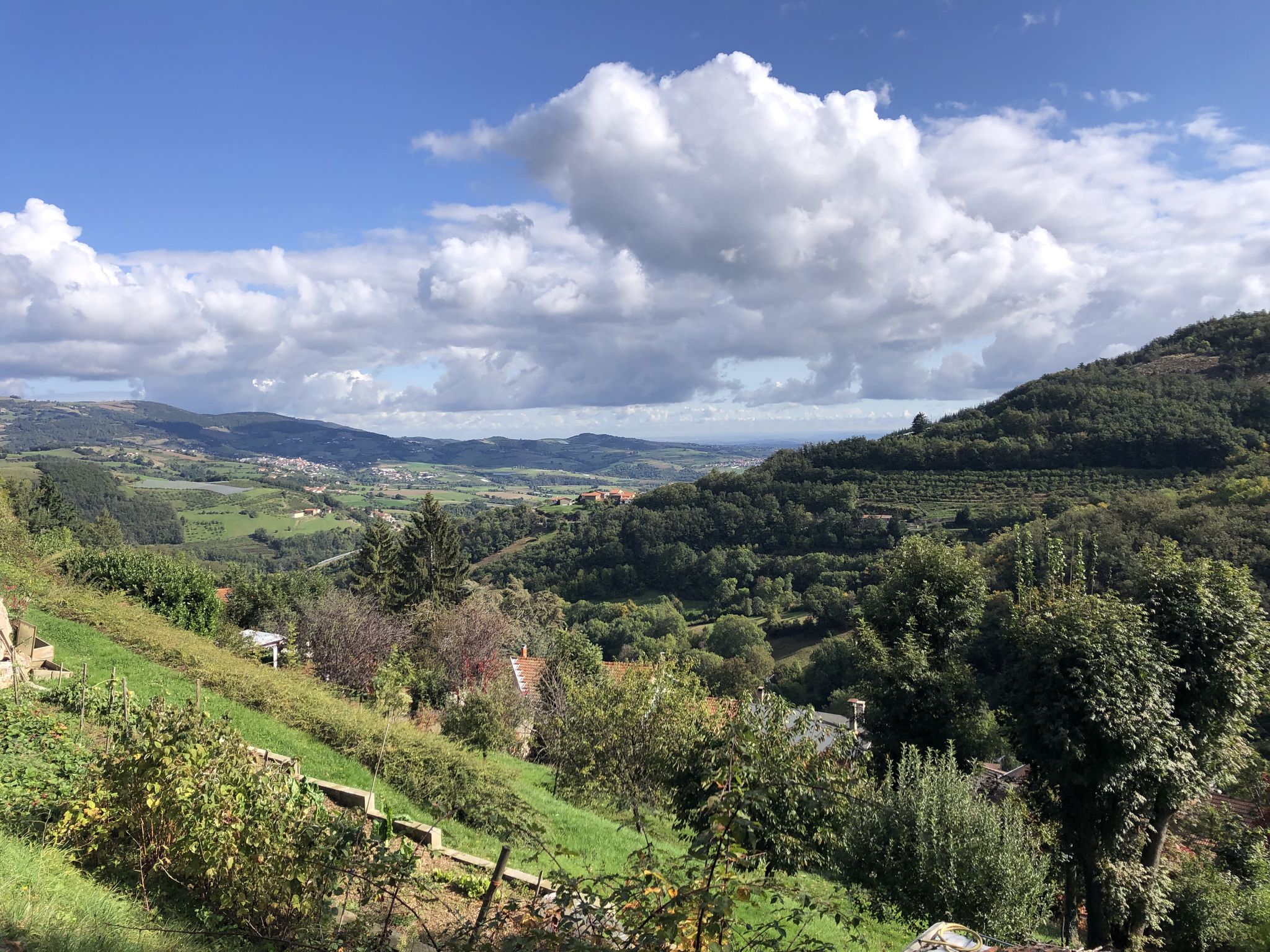 vue du col de la Gachet