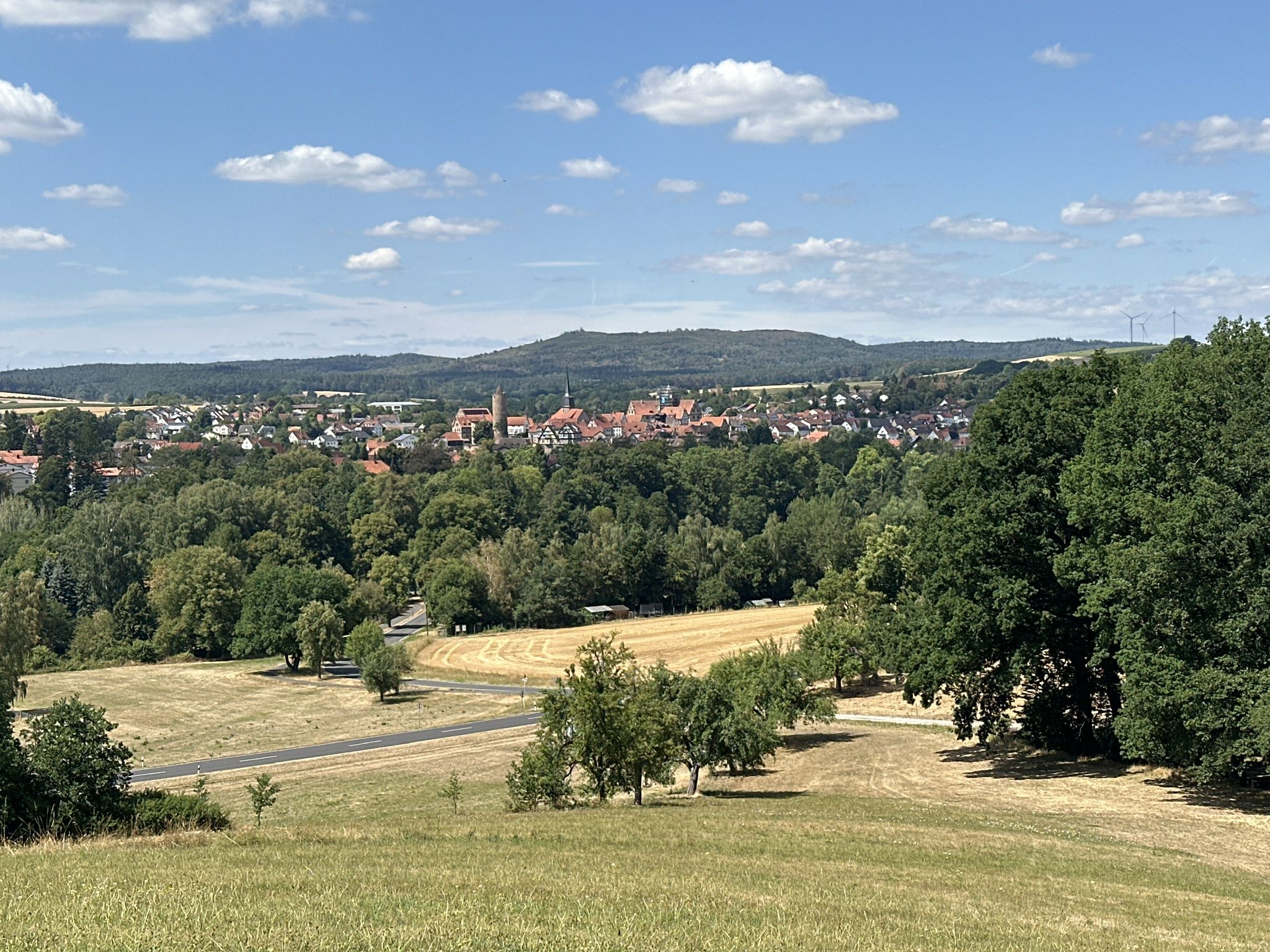 Blick über Schlitz