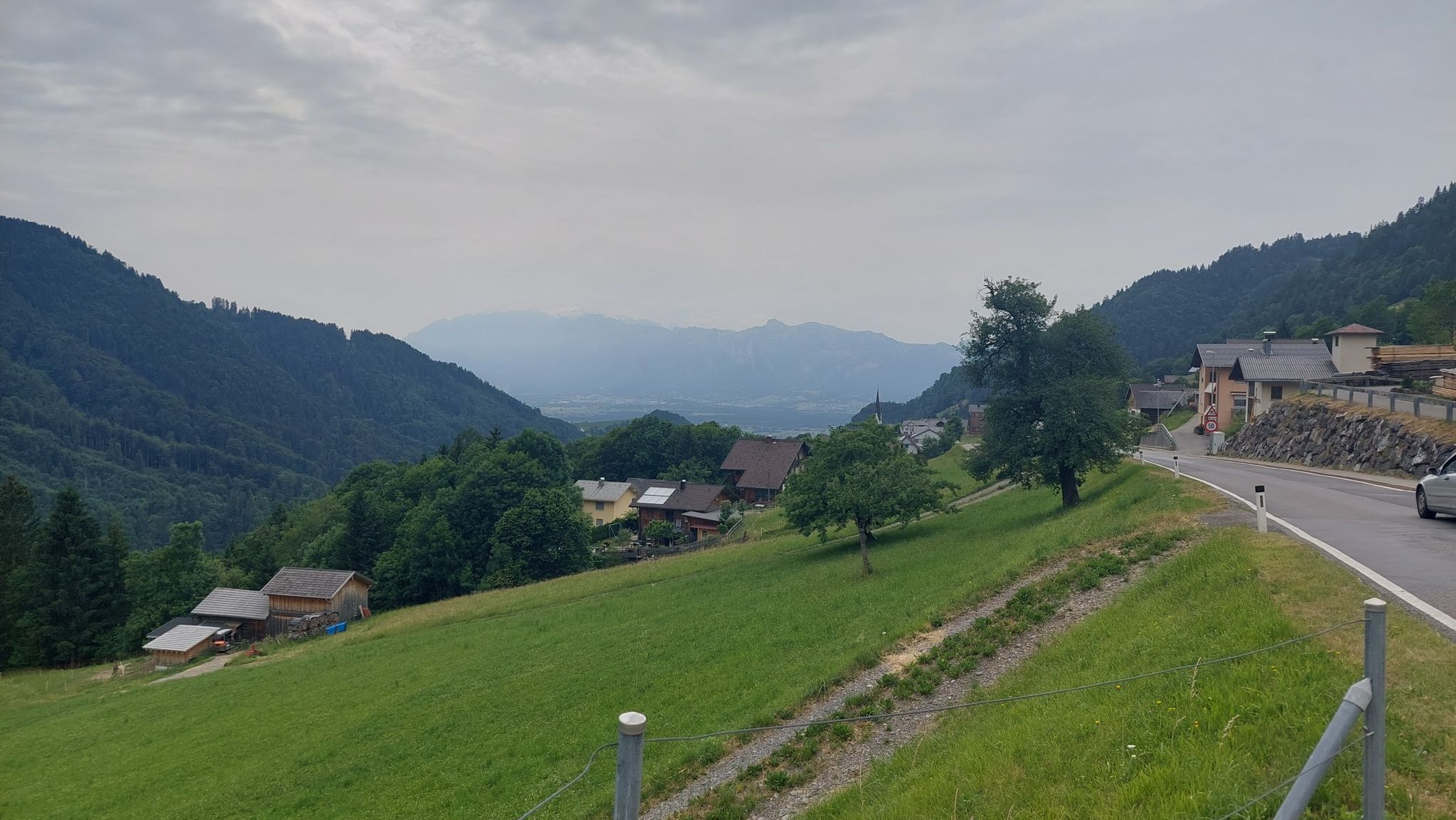 Blick ins Rheintal