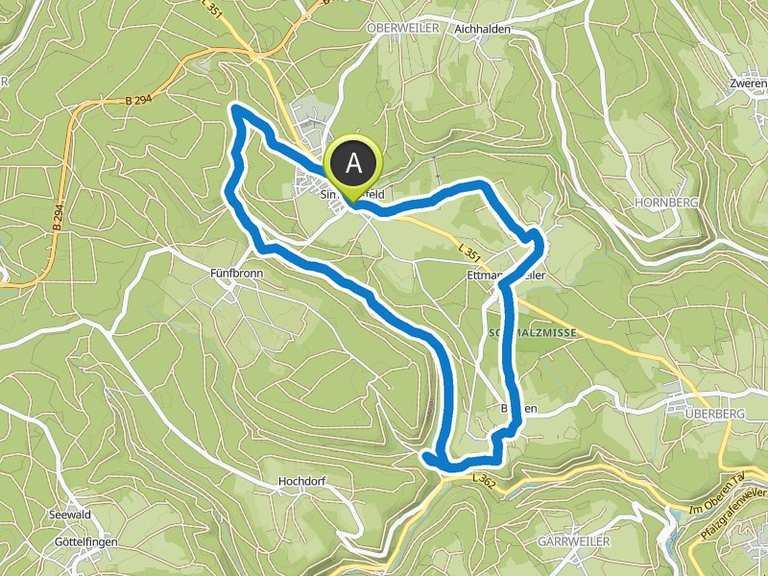 Mühlen Pfad Simmersfeld – Alb Blick Runde von Simmersfeld | Wanderung