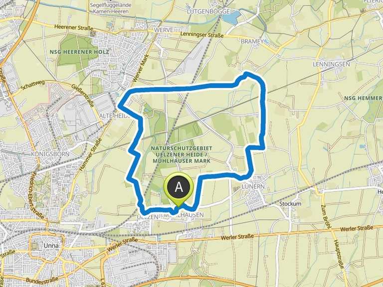 Fahrradrunde von Mühlhausen | Fahrradtour | Komoot