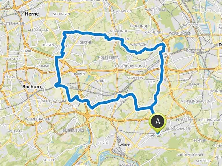 Ümminger See – Zeche Zollern - Dortmund Runde von Witten Annen-Nord