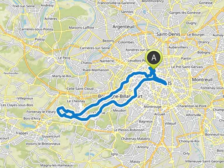 gps fahrrad route planen speichern senden