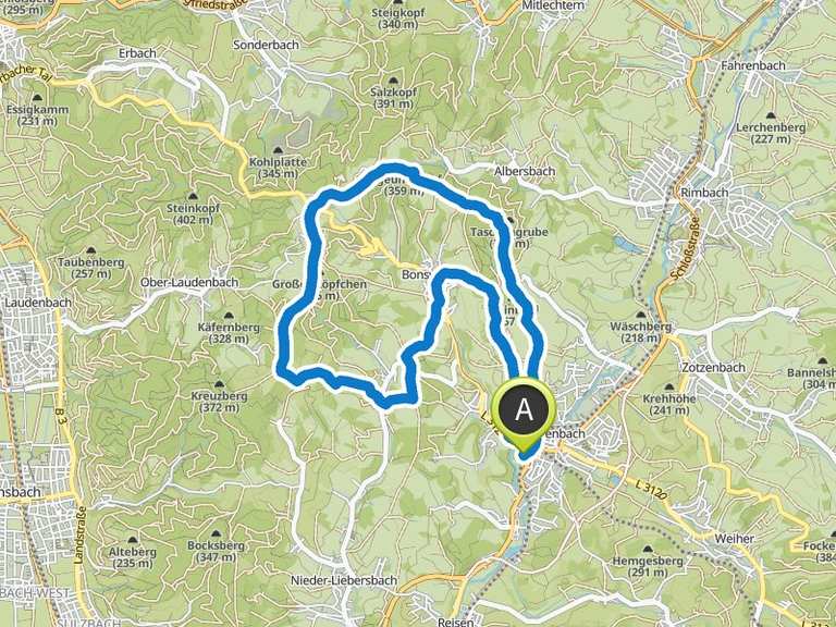 SchöneSprücheWeg Teich Dornwiese Runde von Solardraisine Mörlenbach