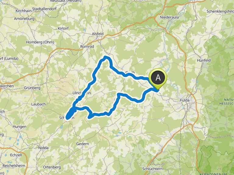 Ausblick vom Hoherodskopf – Hoherodskopf Runde von Ilbeshausen