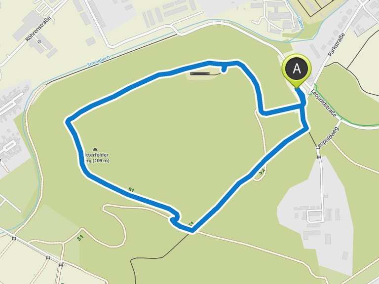 Bitterfelder Bogen Blick vom Bitterfelder Bogen Runde von Bitterfeld