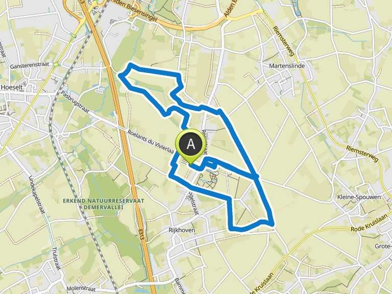 Alden Biesen Vlonderpad met mooi uitzicht Rondje