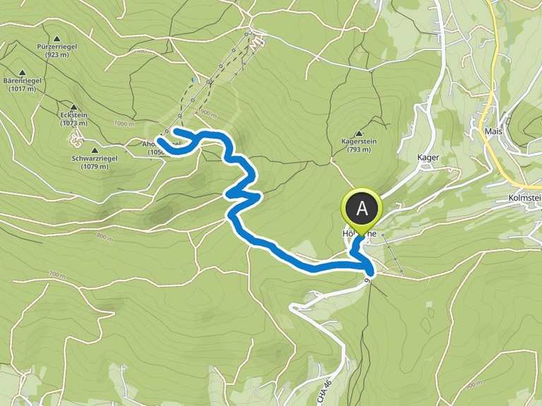 Gasthaus Schönblick – Berghaus Hohenbogen Runde von Höllhöhe ...