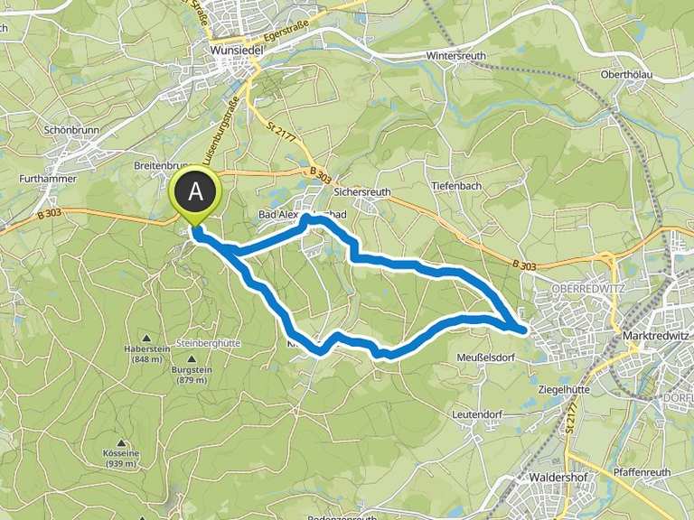 Luisenburg Felsenlabyrinth – Luisenburg Freilichttheater Runde von Bad