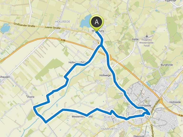 Marktplatz in Westerstede – Dammwildgehege Runde von Westerstede