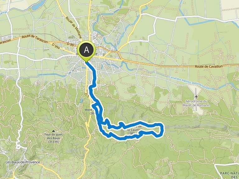 St.Remy de Provence Belvédère Circuit à partir de SaintRémyde