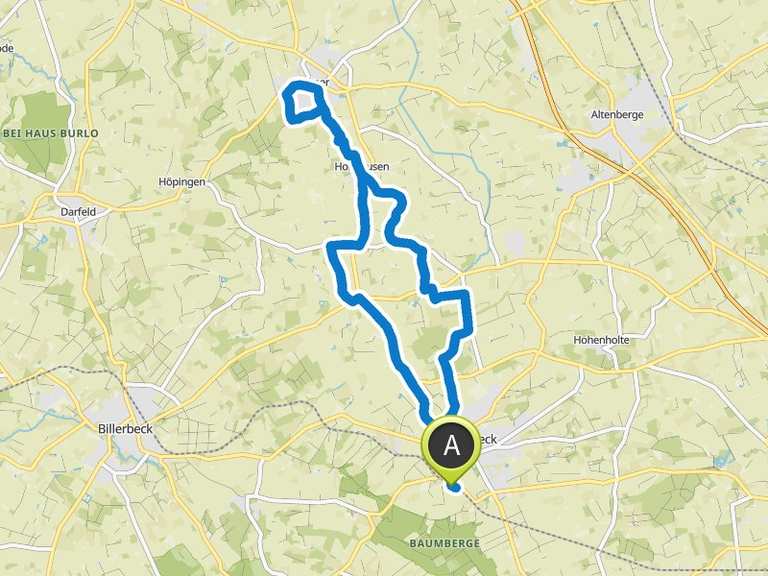 Haus Stapel Cafe Brauhaus Klute Loop From Havixbeck Bike