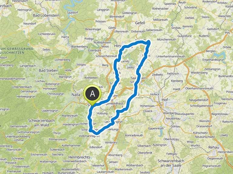 Mödlareuth Grenzmuseum – Fattigsmühle Runde von Stegenwaldhaus