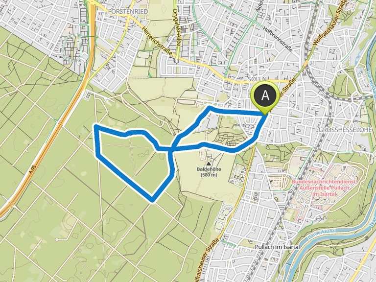 Forstenrieder Park Runde von Solln | Wanderung | Komoot