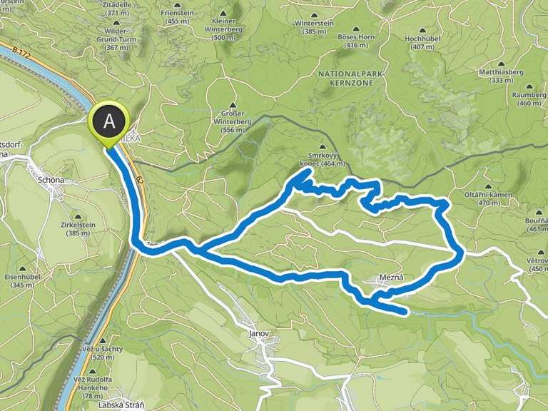 Edmundsklamm – Edmundsklamm Runde von Schöna | Wanderung | Komoot