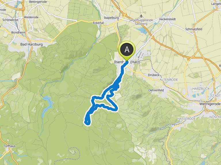 Ilsetal – Obere Ilsefälle Runde von Ilsenburg | Wanderung | Komoot