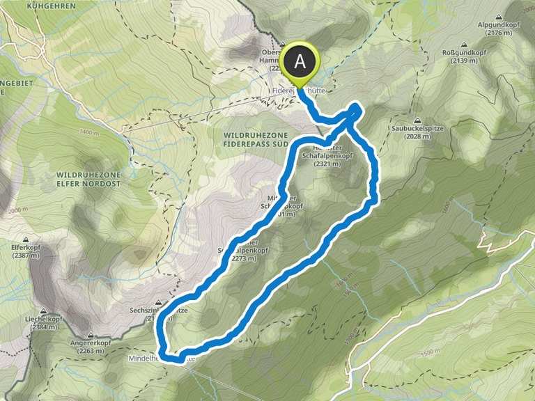 Fiderepasshütte – Mindelheimer Hütte Runde von Mittelberg | Wanderung