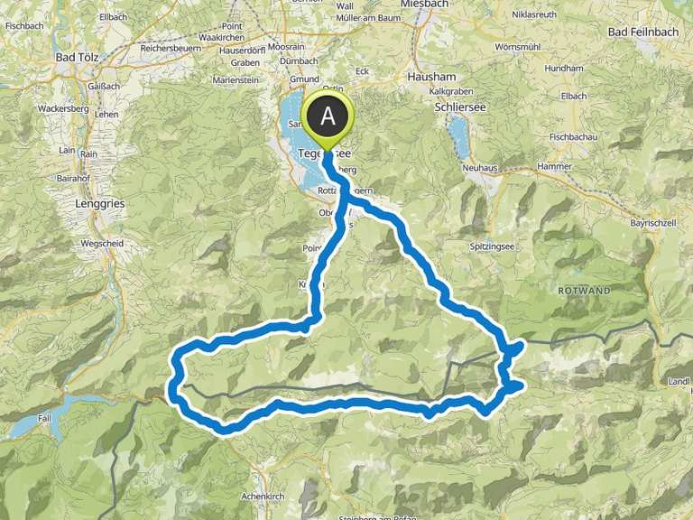 An der Weißen Valepp – Schöner Radweg Runde von Tegernsee | Fahrradtour