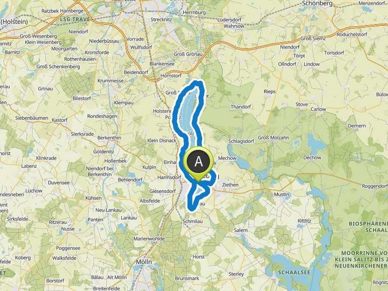 Badestelle am Ratzeburgersee – Ratzeburger See Runde von Ratzeburg