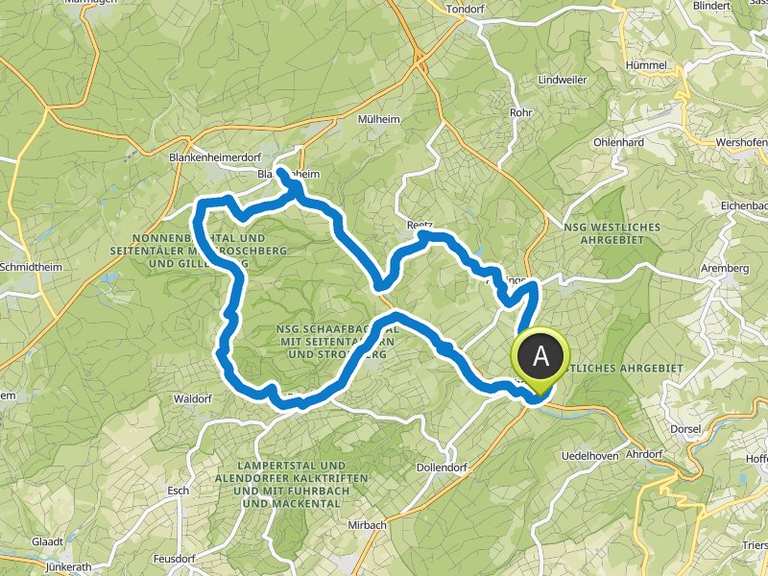 An der Ahr entlang – Die Quelle der Ahr Runde von Freilingen