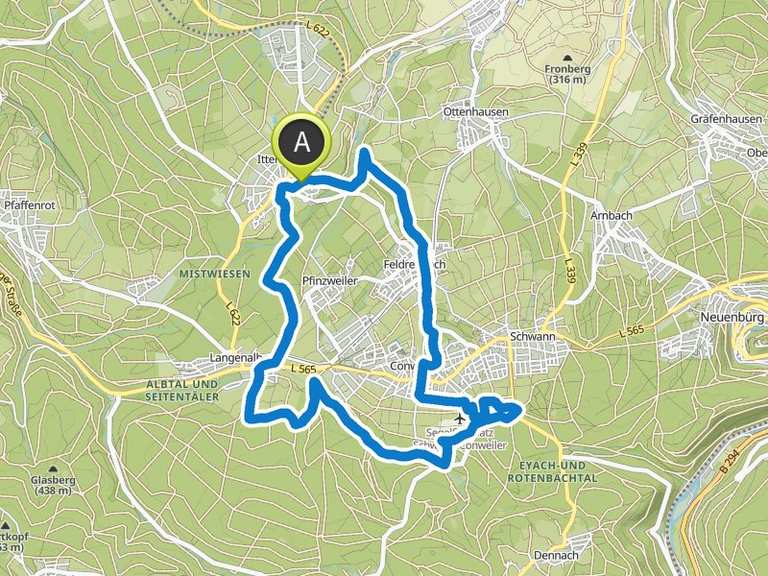 Axtbachtal – Über den Bach Runde von Langenalb | Wanderung | Komoot