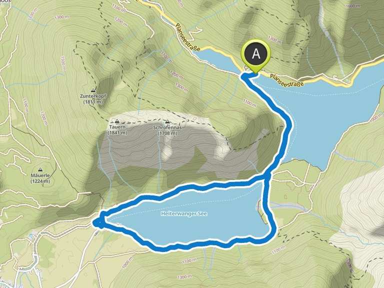 Plansee – Plansee Runde von Heiterwang | Wanderung | Komoot
