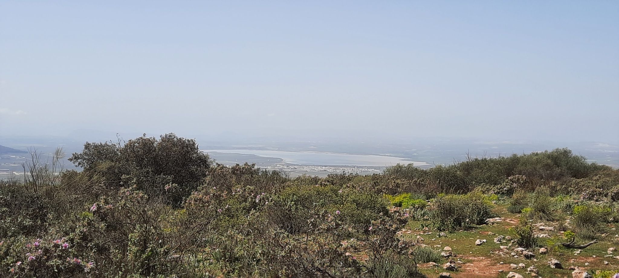 laguna Fuente de Piedra desde la Camorra