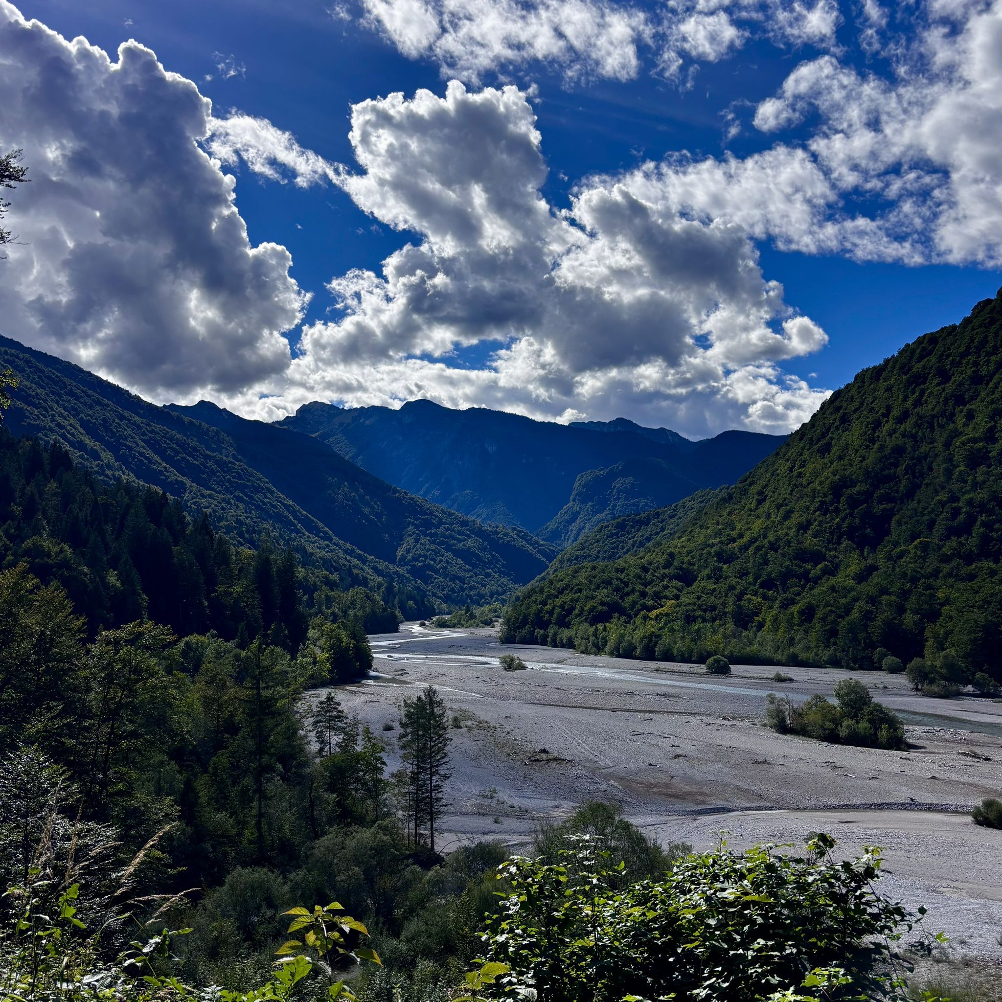 Valle del Tagliamento zwischen Medis und Tramonti di Sopra