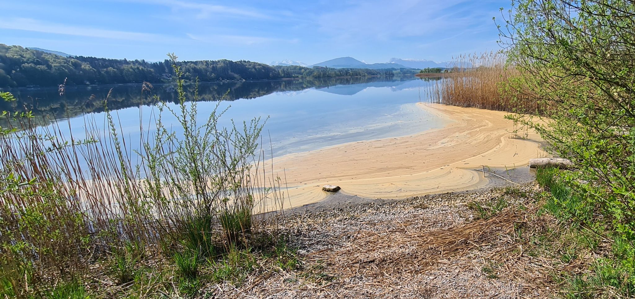 Das Gelbe ist Sahara Sand