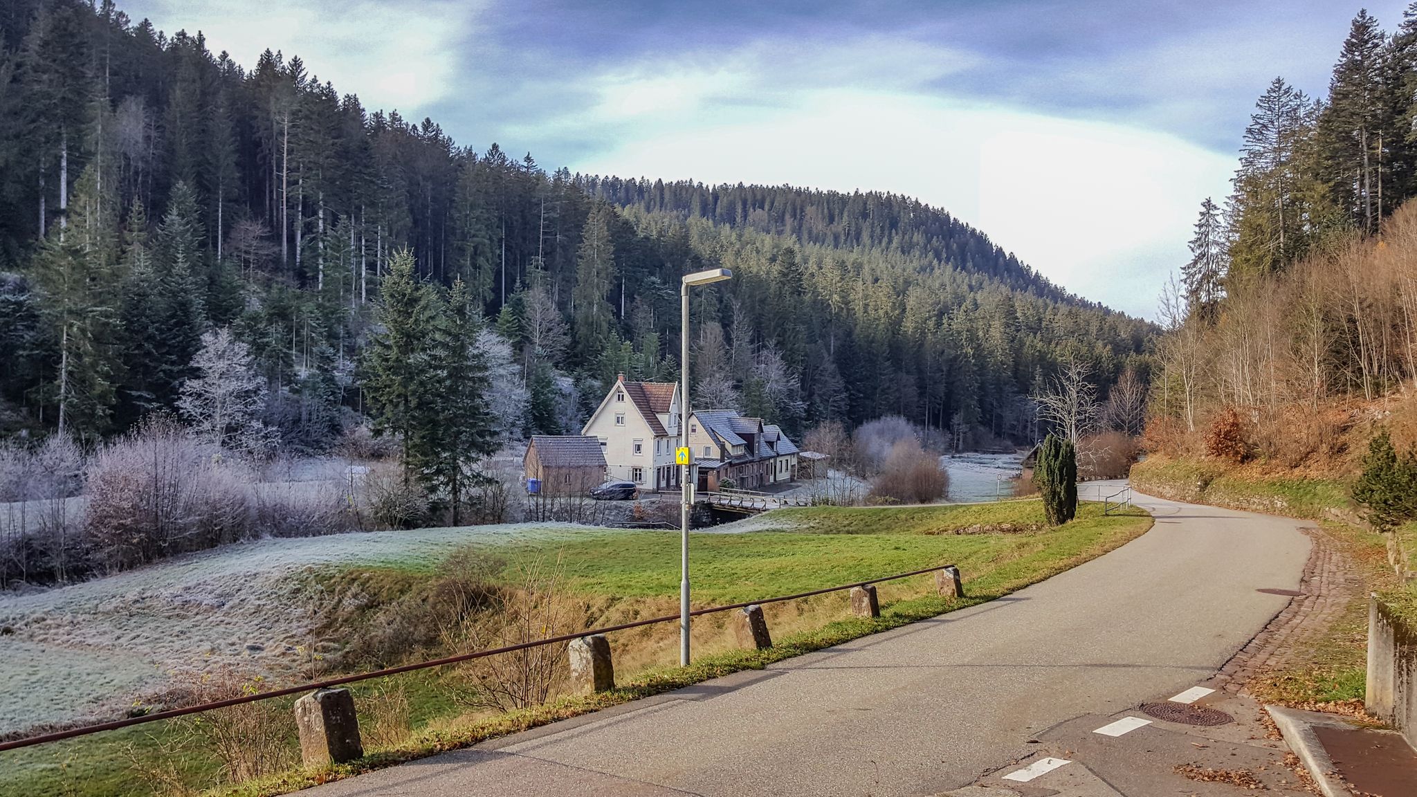Es fröstelt ein wenig (vor allem im Schatten) 😂