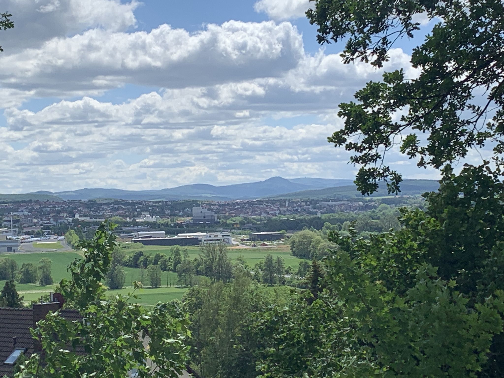 Blick zur Wasserkuppe