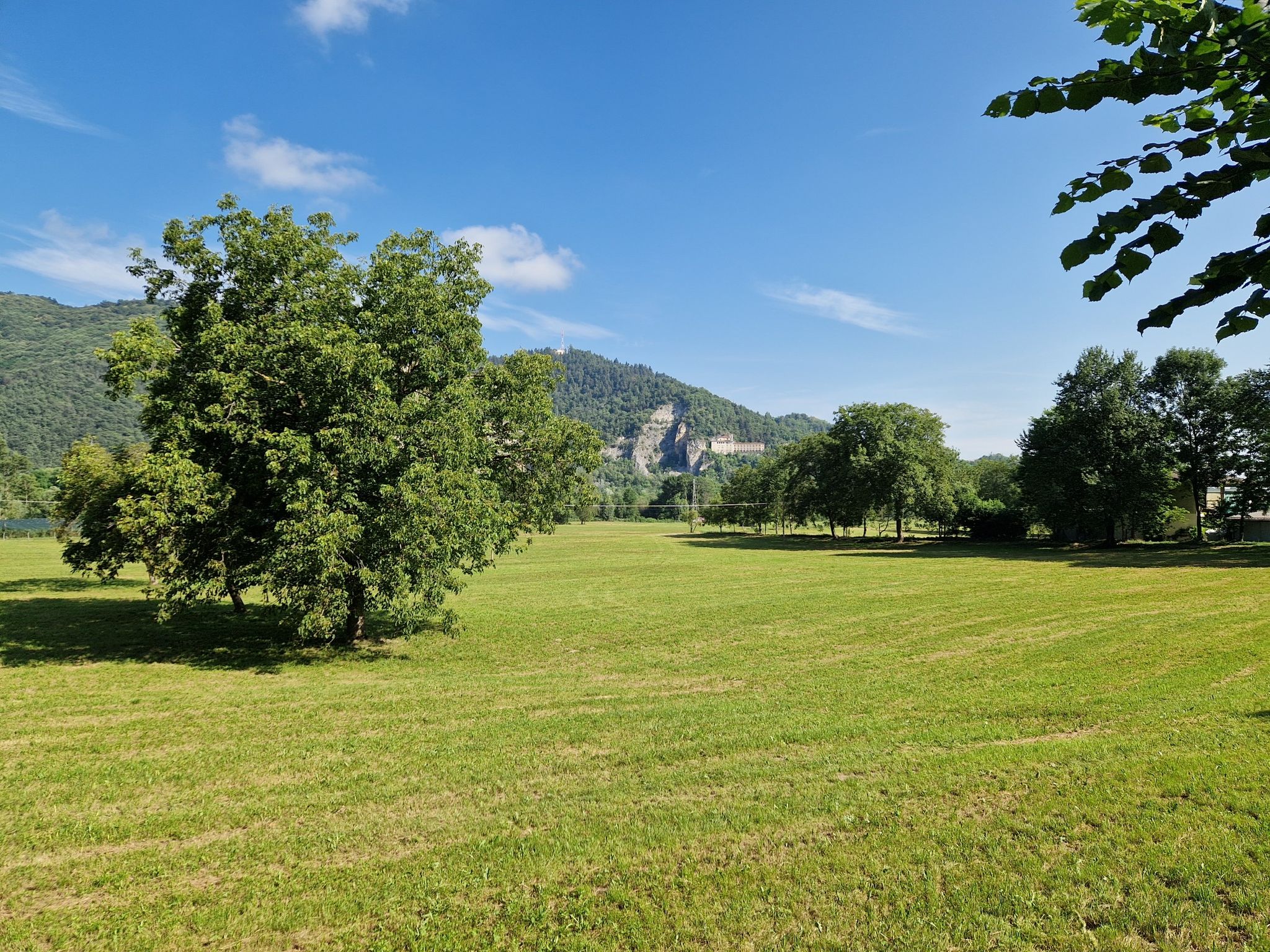 Vista del Santuario di Santa Lucia