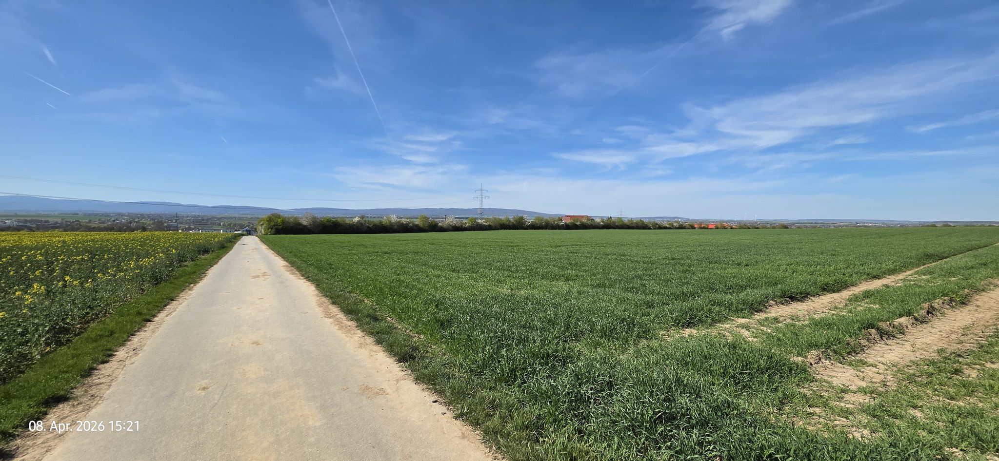 von gleicher Stelle wie die Skyline, nur Richtung Winterstein