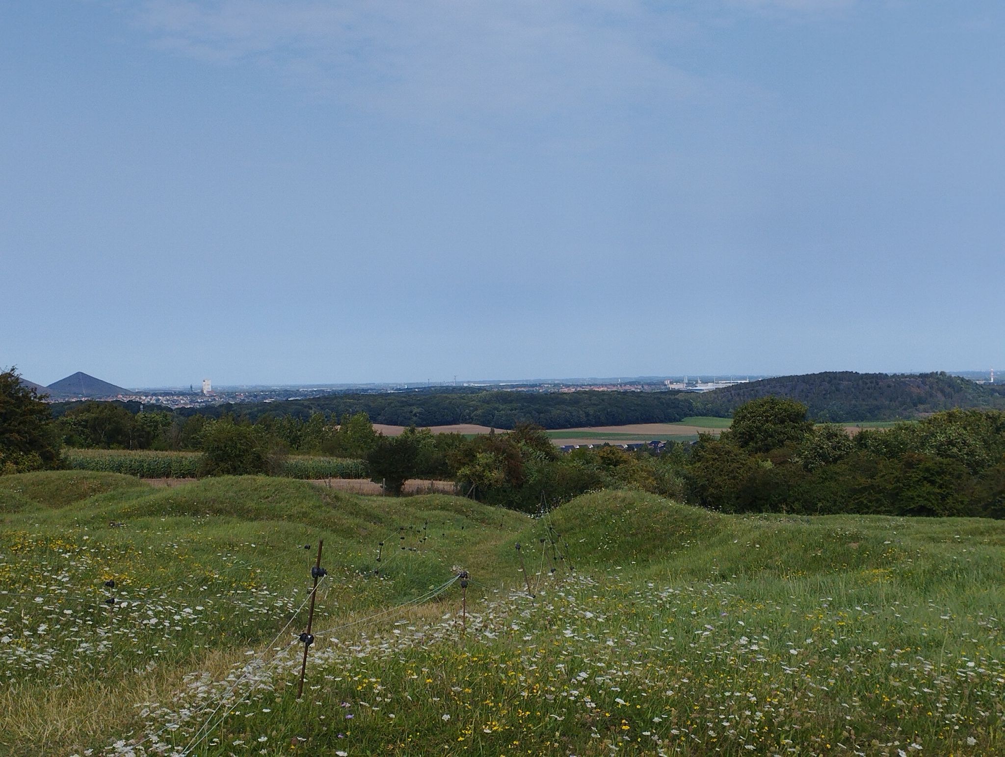 Vimy vue sur terril 11 19 et stade bollaert